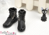【TY6-1】Taeyang 綁帶簡約短靴 # Black