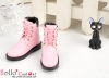 【TY6-3】Taeyang 綁帶簡約短靴 # Pink